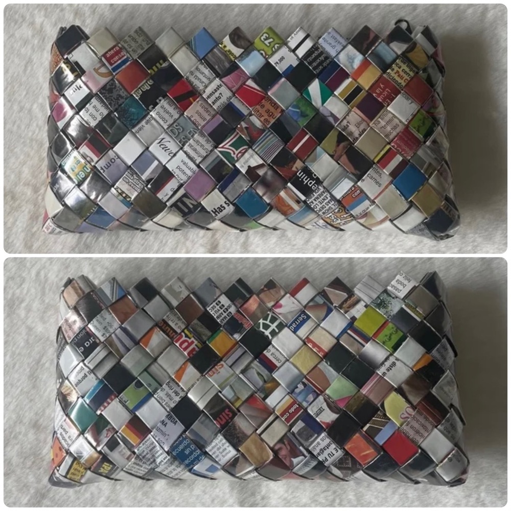 Recycled Candy Wrapper Wallet Clutch